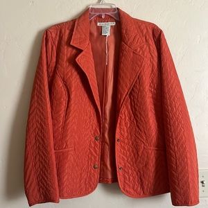 Like new. Worn as a blazer but can be worn as a light jacket.